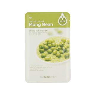 The Face Shop Real Nature Mung Bean Mask Sheet 1sheet