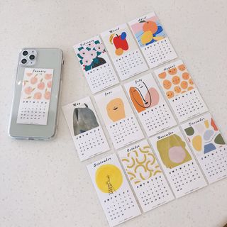 Transparent | Calendar | iPhone | Phone | Case | Card | Plus