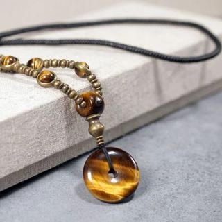 Zeno Stone Beaded Necklace