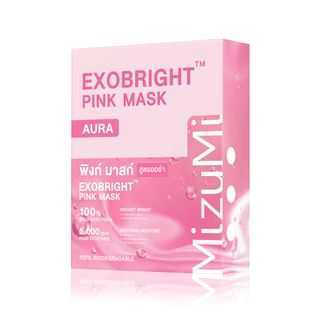 MizuMi - EXOBright Pink Mask Aura 5 pcs