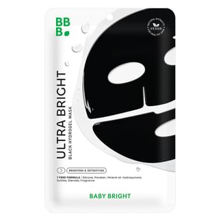 Baby Bright - Ultra Bright Black Hydrogel Mask 35g