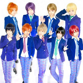 Ghost Cos Wigs LoveLive! Male Version Uniform Cosplay Costume