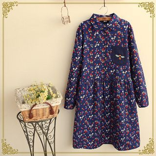 Fairyland Long-Sleeve Floral Dress