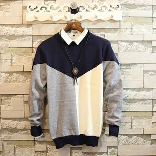 Rockedge Color-Block Sweater