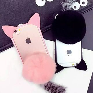 Casei Colour Cat Ears with Tail iPhone 6 Case