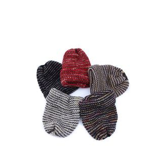 Ohkkage Stripe Knit Beanie