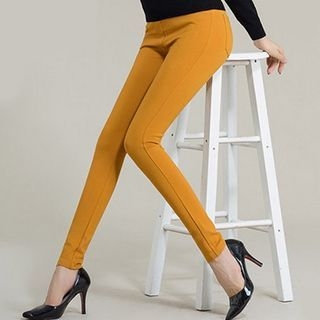 Color Basics Plain Skinny Pants