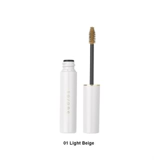 to/one - Eyebrow Nuance Color Eyebrow Mascara 01 Light Beige