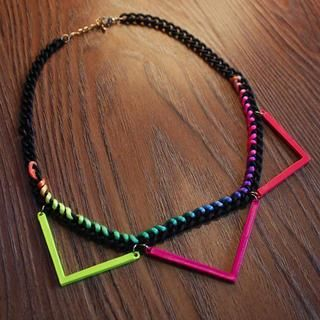 Ticoo Triangle Necklace