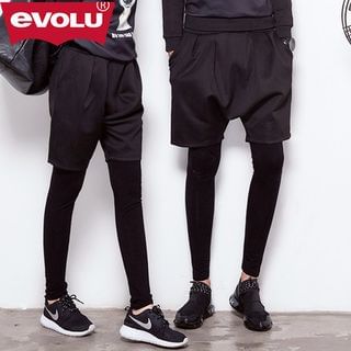 Evolu Inset Shorts Leggings