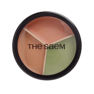 The Saem - Cover Perfection Triple Pot Concealer - 11 Types 2025 Version - #10 Tan