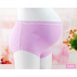 GESTA Maternity Lace Trim Panties