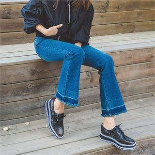 ERANZI Boot-Cut Jeans
