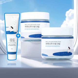 ROUND LAB - Birch Juice Moisturizing Cream Set 3 pcs