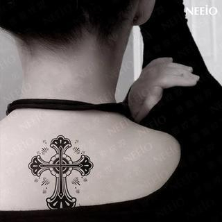 Neeio Waterproof Temporary Tattoo (Cross) 1 sheet