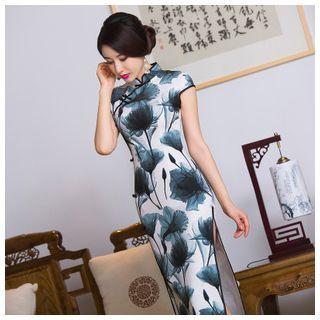 Maura Qipao Floral Cheongsam