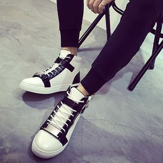 Eurosole Buckled High-Top Sneakers