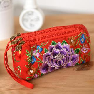 59 Seconds Embroidered Wristlet Color Chosen at Random - One Size