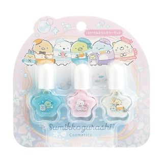 San-X - Sumikko Gurashi Nail Color Set A 3 Pcs