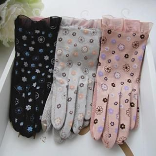 Rose Shop Floral Gloves
