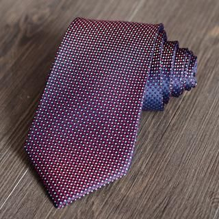Xin Club Patterned Silk Neck Tie ZS61 - One Size