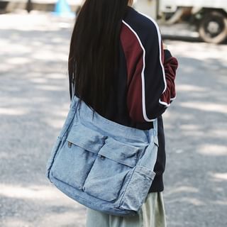 Denim Crossbody Bag