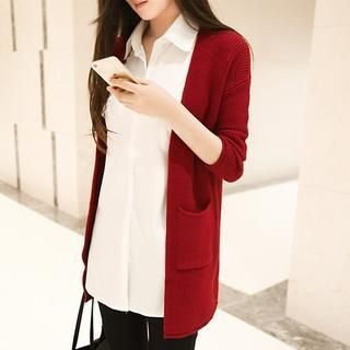 Soft Luxe Open-Front Knit Cardigan