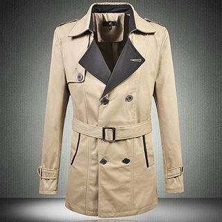 Riverland Double-Breasted Trench Coat