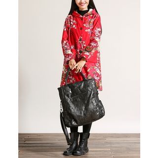 Salisha Print Hooded Coat