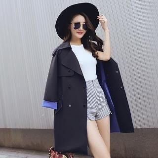 Romantica Double-Buttoned Trench Coat