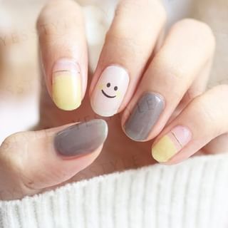 Lunacaca - Smile Nail Art Sticker 24 pcs