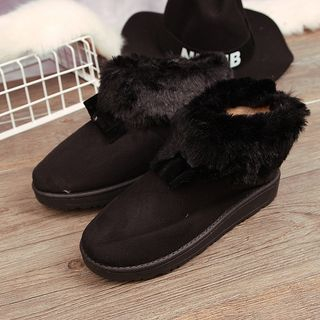 Chryse Furry Ankle Snow Boots