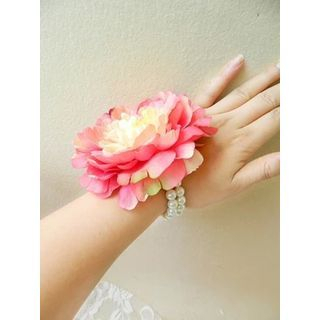 Trava Flower Faux Pearl Bracelet