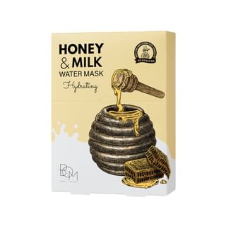 BOM - Honey & Milk Water Mask Hydrating Set 25ml x 10 sheets