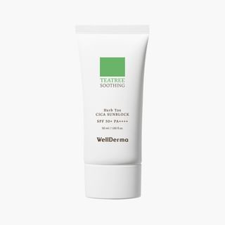Wellderma - Teatree Herb Tox Cica Sunblock 50Ml