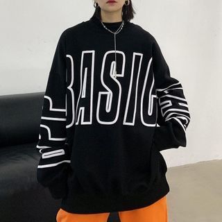 Lettering Pullover