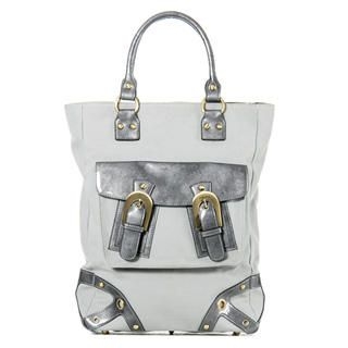 "Della" Laptop Bag Gray/Silver - One Size