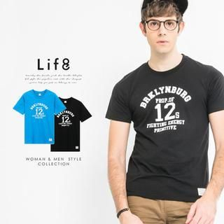 Life 8 Short Sleeves Numbered T-shirt