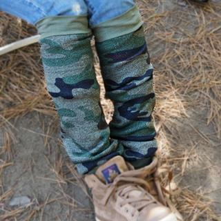 iswas Camouflage Print Leg Warmers