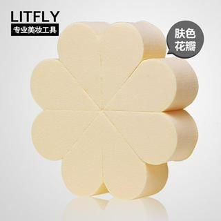 Litfly Makeup Sponge (White) 8 pcs