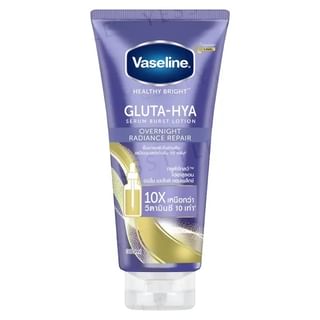 Vaseline - Healthy Bright Gluta-Hya Serum Burst Lotion Overnight Radiance Repair Large 300ml