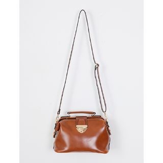 FROMBEGINNING Faux-Leather Satchel