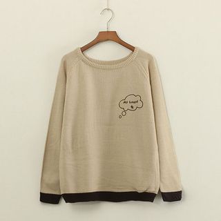 Mushi Bear Knit Top