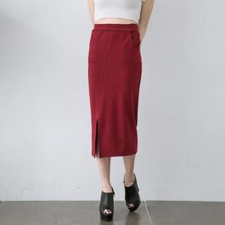 Tokyo Fashion Slit-Side Pencil Skirt