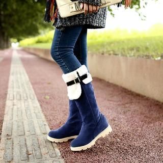 Pangmama Two-Way Over-The-Knee Boots