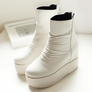 JY Shoes Platform Ankle Boots