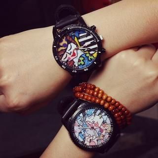 Tacka Watches Comic Couple Bracelet Watch