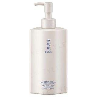 Kose - Sekkisei Blue Softening Aromatic Hand & Body Milk Pump 250ml
