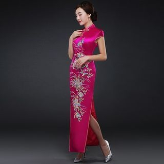 Royal Style Embroidered Cheongsam