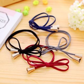 Seoul Young Bow-Accent Hair Tie